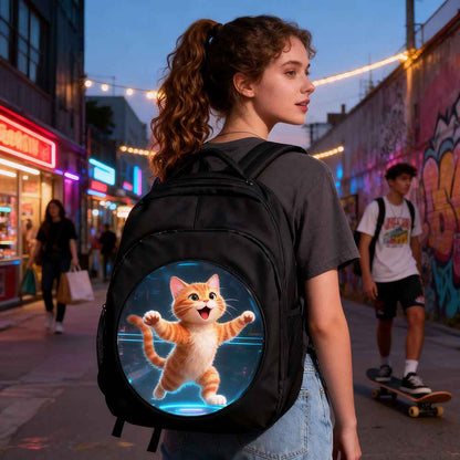 NeoBag – 3D Holographic Marketing Backpack for Impactful Branding