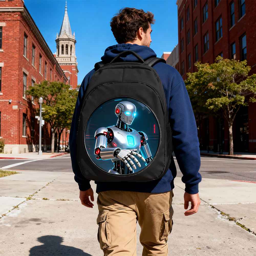 NeoBag – 3D Holographic Marketing Backpack for Impactful Branding